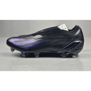 Adidas X Crazyfast.1 FG Soccer Cleats Mens‎ 7 Womens 8.5 Black Laceless GY7382